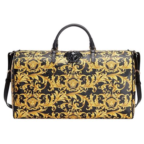 versace weekender bag.